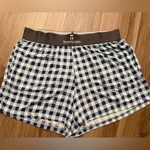 Tommy John Gray Checkered Boxers